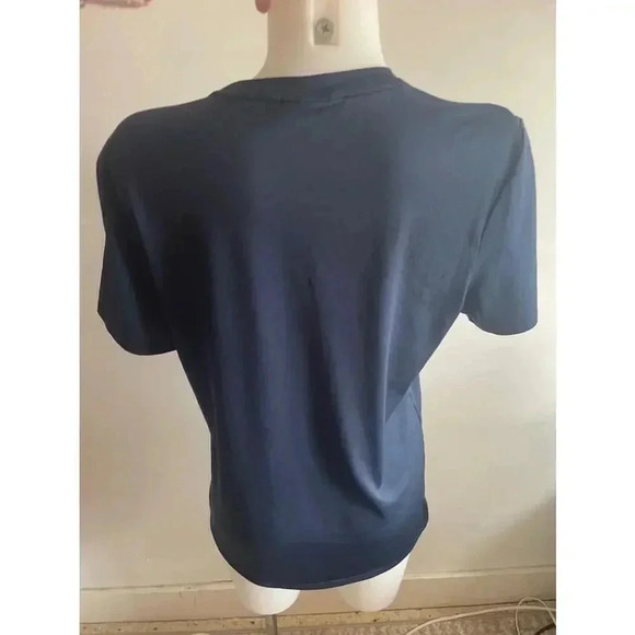 Women's Gymshark‎ Blue T-Shirt Size M GUC Lululemon - Picture 4 of 7